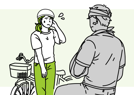 歩行者に衝突、下半身に障害を負い、半身不随になってしまった…