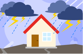 大雨が降ったらわが家はどうなるの？