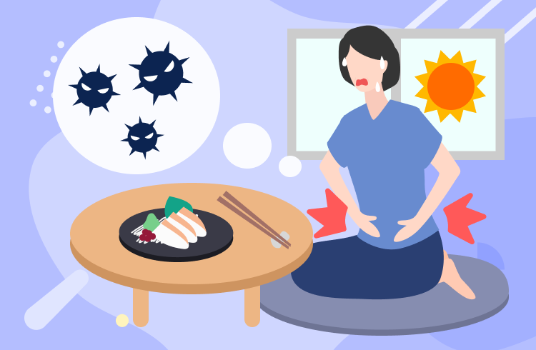 夏の出前に注意!食中毒に役立つ保険は?