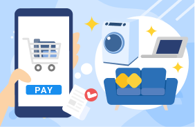 ネットショッピングで加入できる家具の修理保険