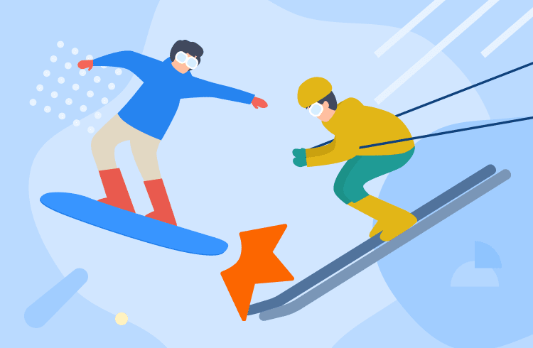 スノーリゾートに出かける前に保険に加入しよう