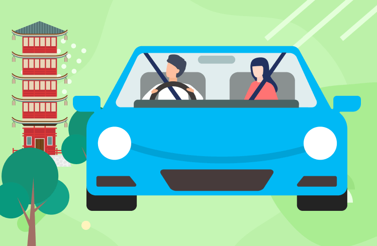 旅先で車を運転する前には保険を確認しよう