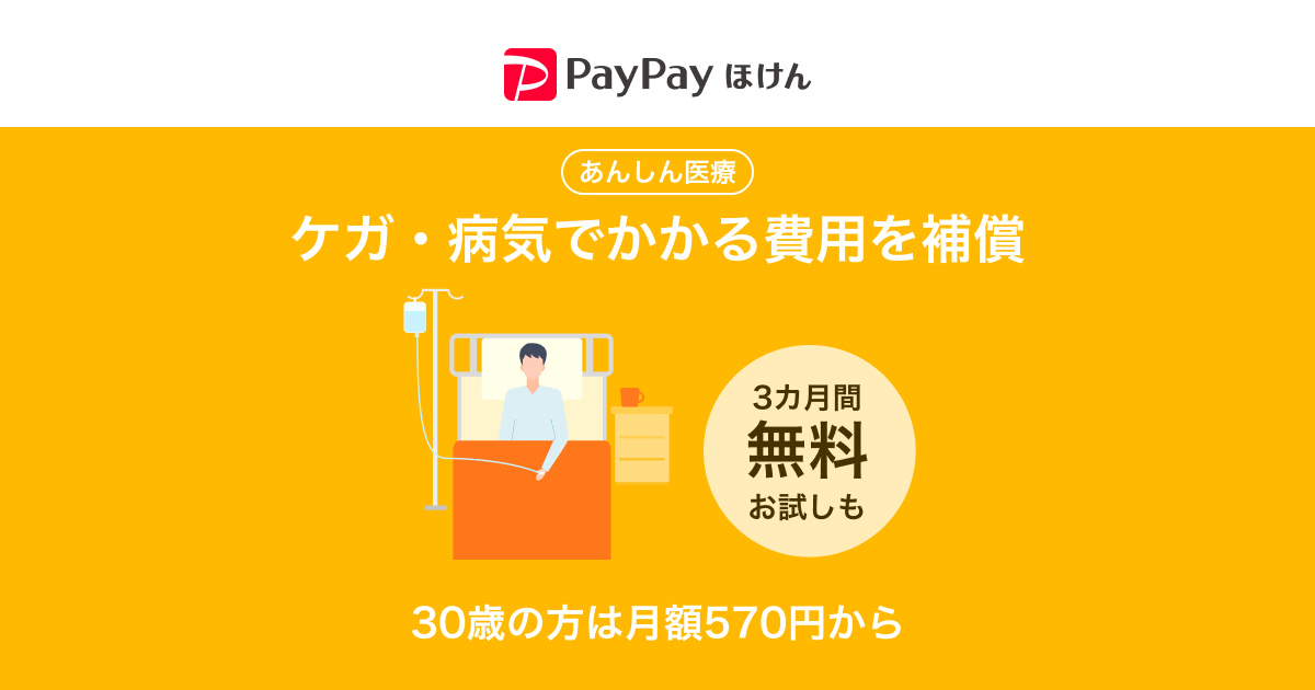 PayPayほけんからのお知らせ｜PayPayほけん（PayPay保険サービス株式