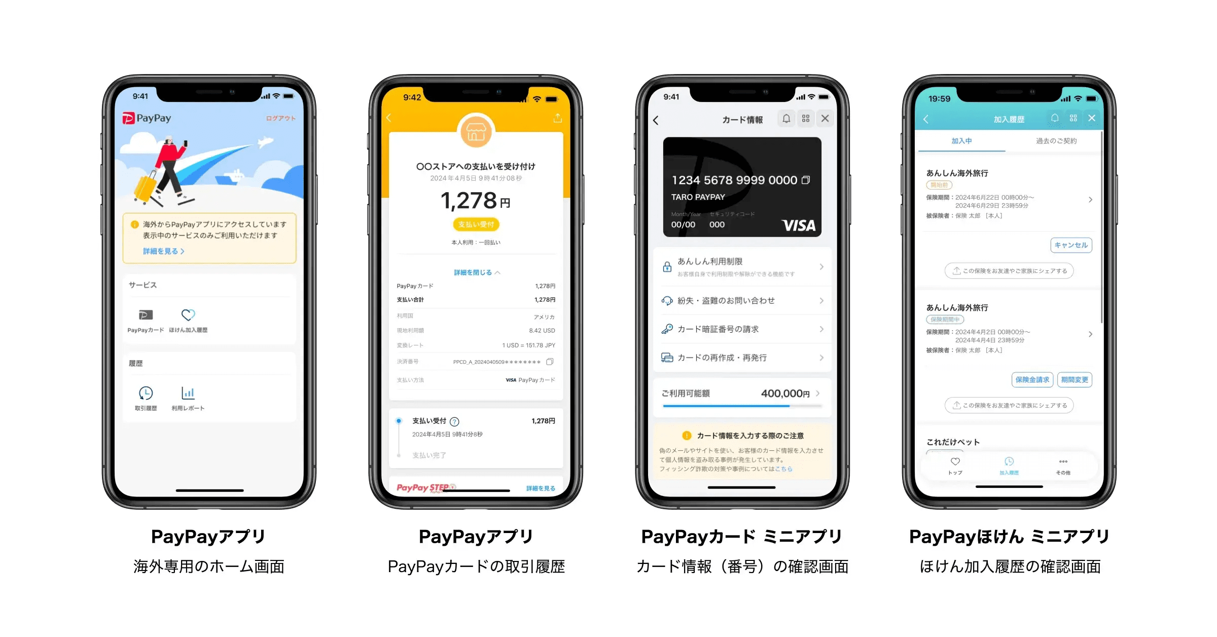 表示される画面のイメージ