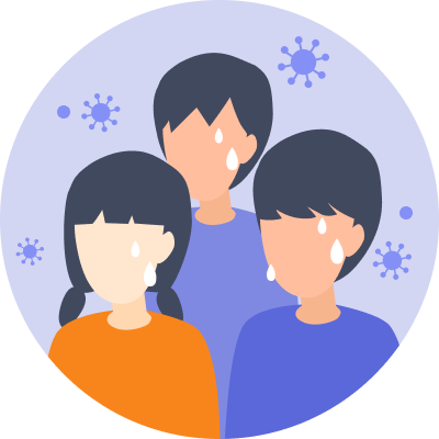 ご家族の感染に備えて