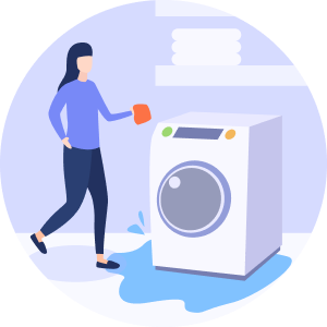 自宅の下の他人の家に水漏れを起こしてしまった